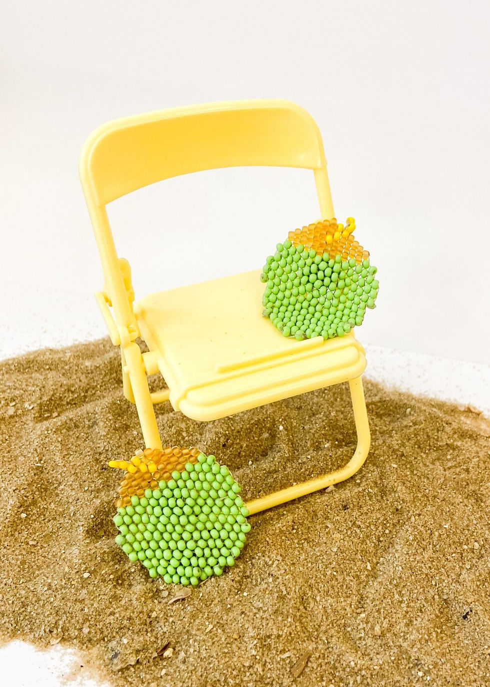 brinco água de coco ateliah feita para colorir