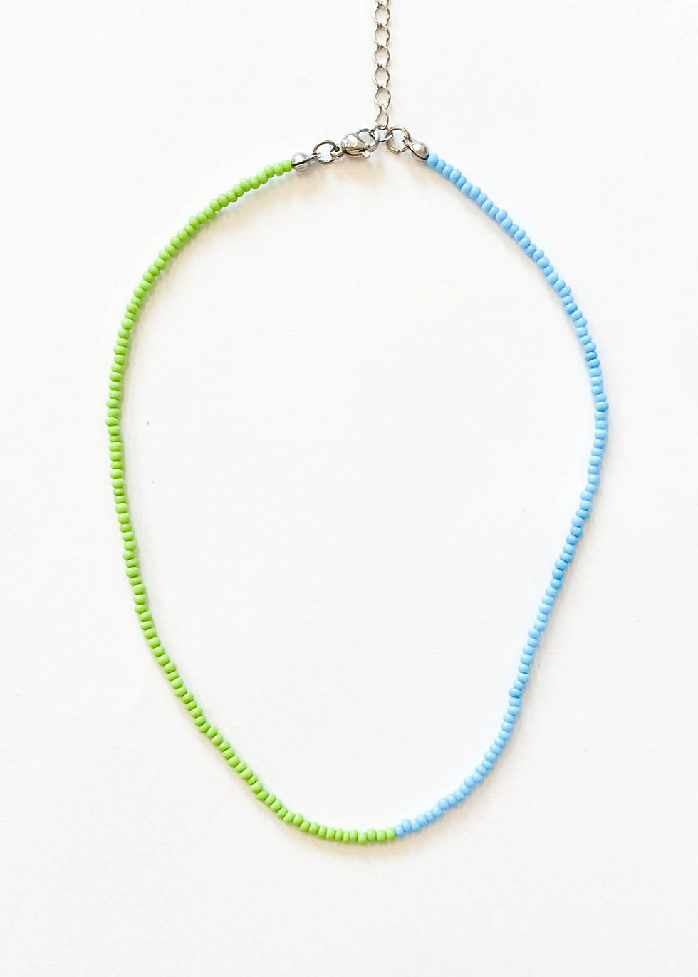 frente choker kit dupla de miçanga ateliah feita para colorir