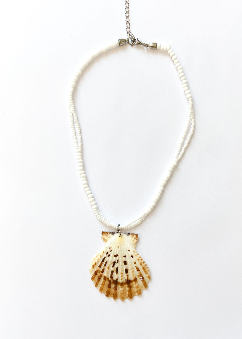 Miniatura: frente colar concha miçanga ateliah feita para colorir