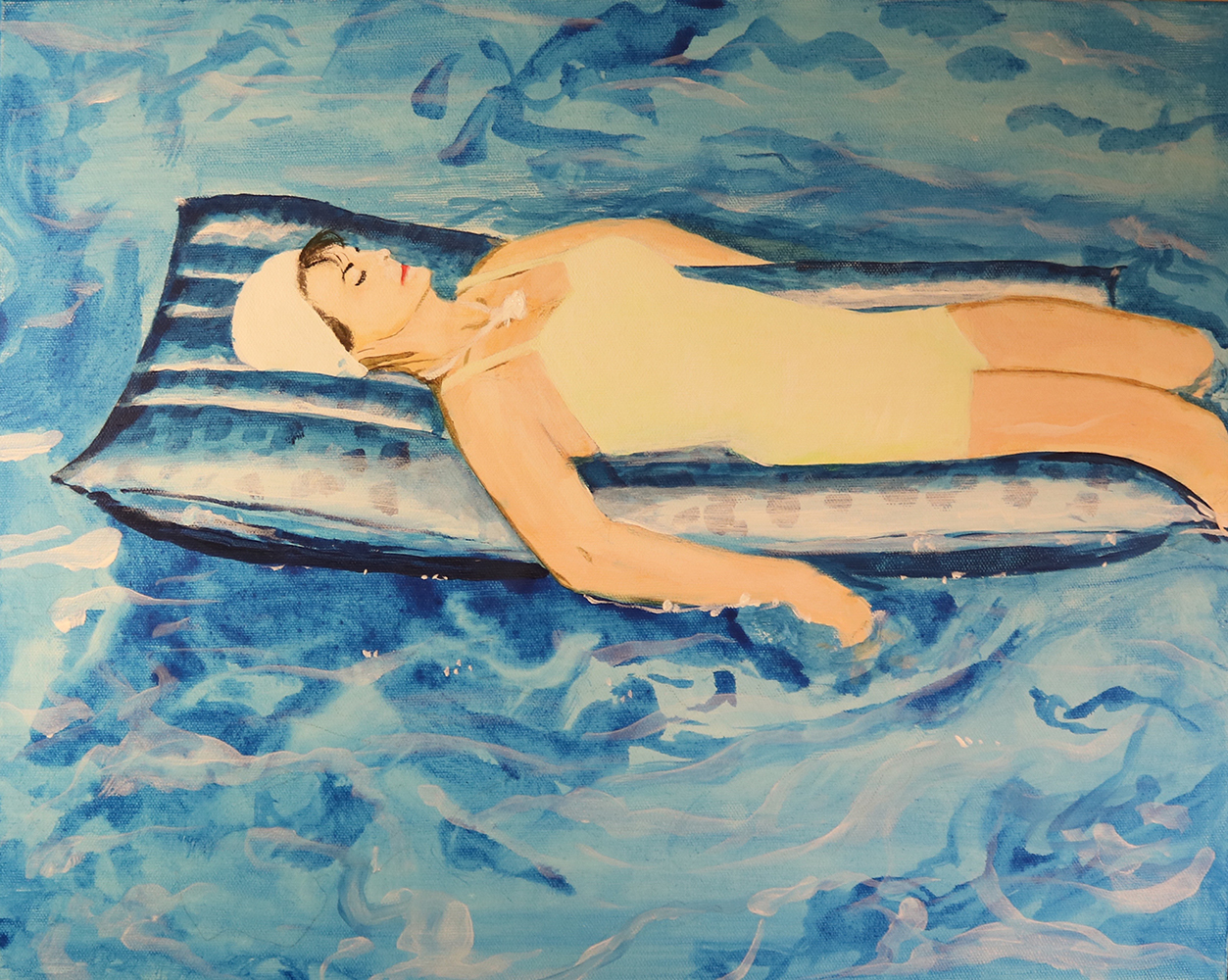 Grandma in Chartreuse