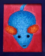 Cat Toy  3 painting