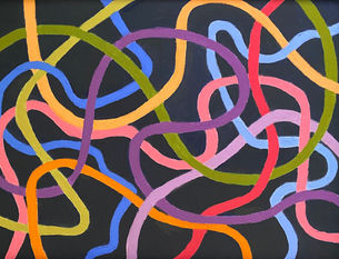 Valentine to Brice Marden painting