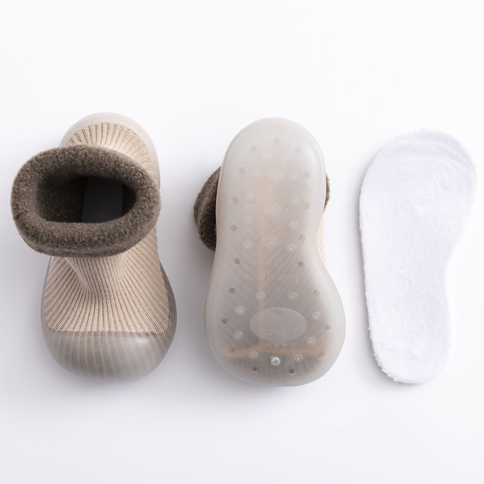 Thumbnail: baby sock shoes for winter thick cotton animal styles cute baby floor shoes anti