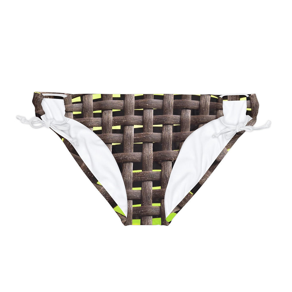 Loop Tie Side Bikini Bottom (AOP)
