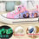 Thumbnail: Disney Children's Canvas Shoes frozen elsa Low top Girls sport  Shoes PU Autumn 
