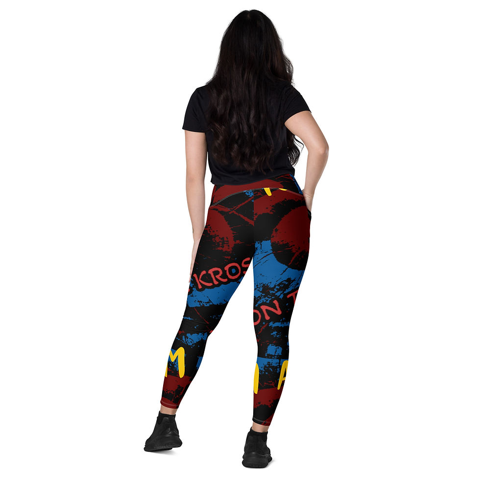 Thumbnail: EYES ON THE KROSS Leggings with pockets