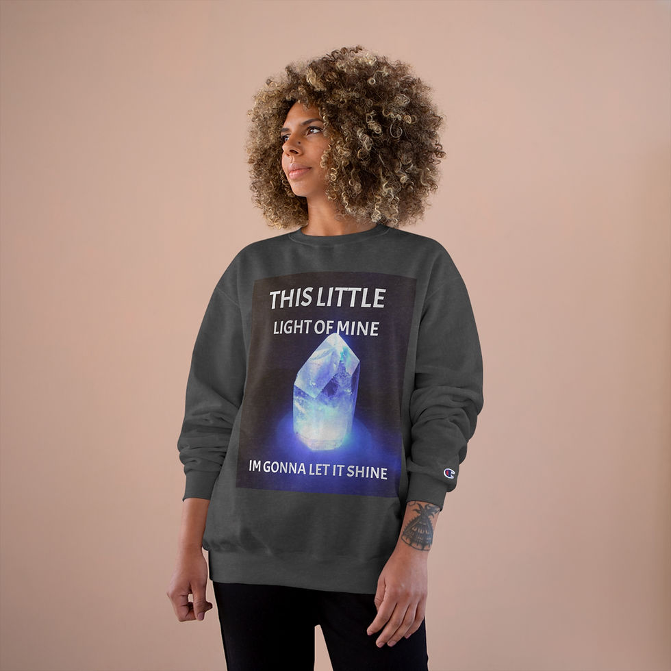 Thumbnail: Inspiring Champion Sweatshirt - "This Little Light of Mine" Design