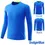 Thumbnail: Men Running Sport Shirts Tops Long Sleeve Plus Size Tees Dry Fit Breathable Trai