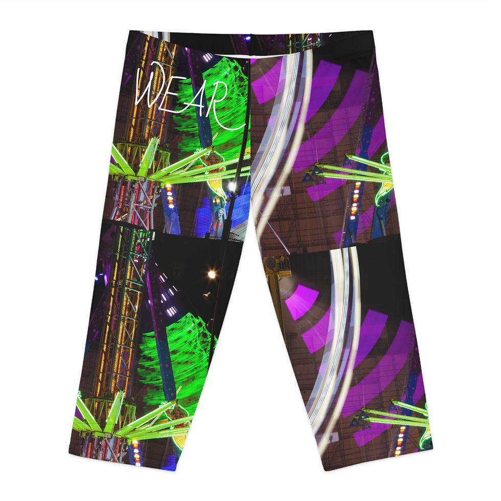 Women's Capri Leggings (AOP)