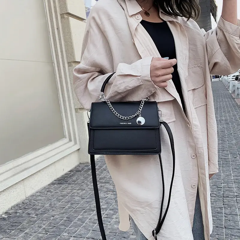 Thumbnail: Women Luxury PU Shoulder Messenger Bag Large Capacity Women 2023 Fashion Leather