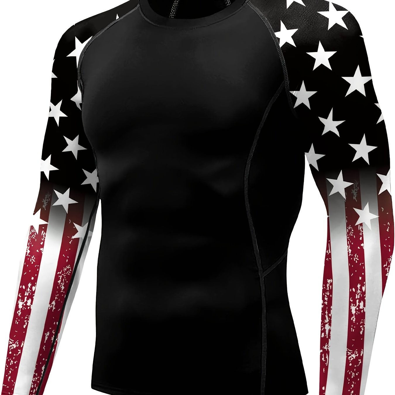 Jiu Jitsu Rash Guard Men's Long Sleeve Shirt Bjj Rash Guard Shirt