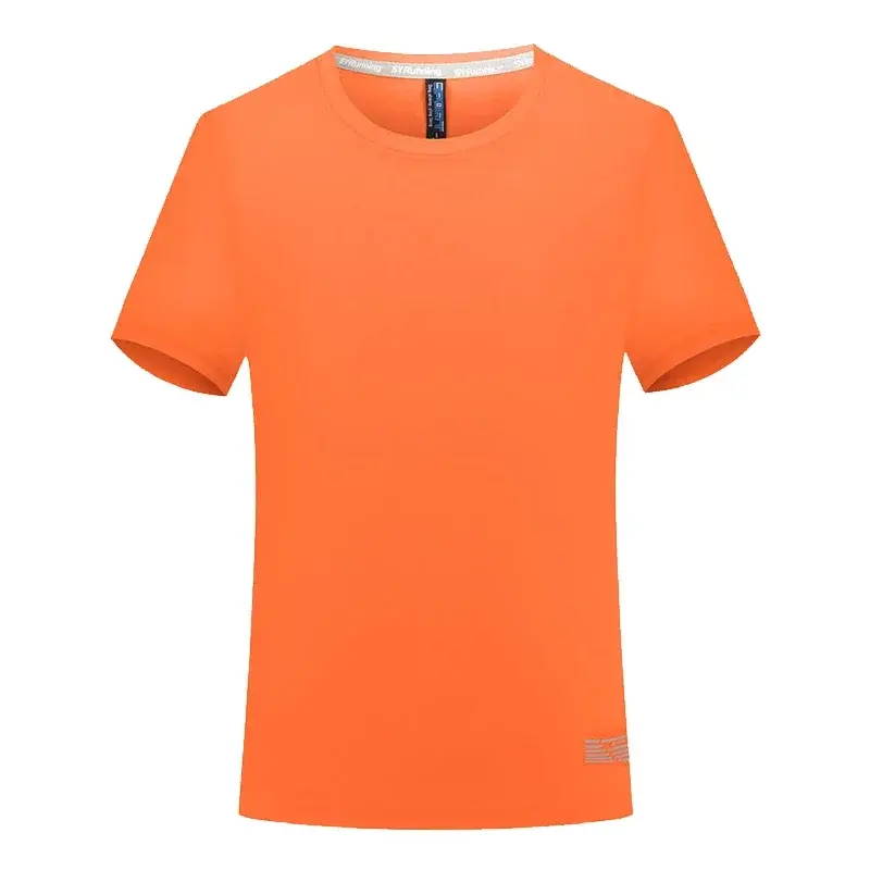 Thumbnail: Men Quick Drying Sport T-shirt for Fitness Running Shirt Tops Gym Unisex Yoga Sw