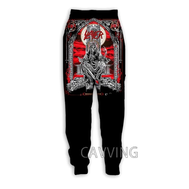 Thumbnail: New Year 3D Print Slayer Rock Band Y2k Pants Man Sweatpants Casual Fashion Sport