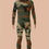 Thumbnail: Camouflage Print Thermal Underwear For Men, Long Johns Set With Fleece, Winter H