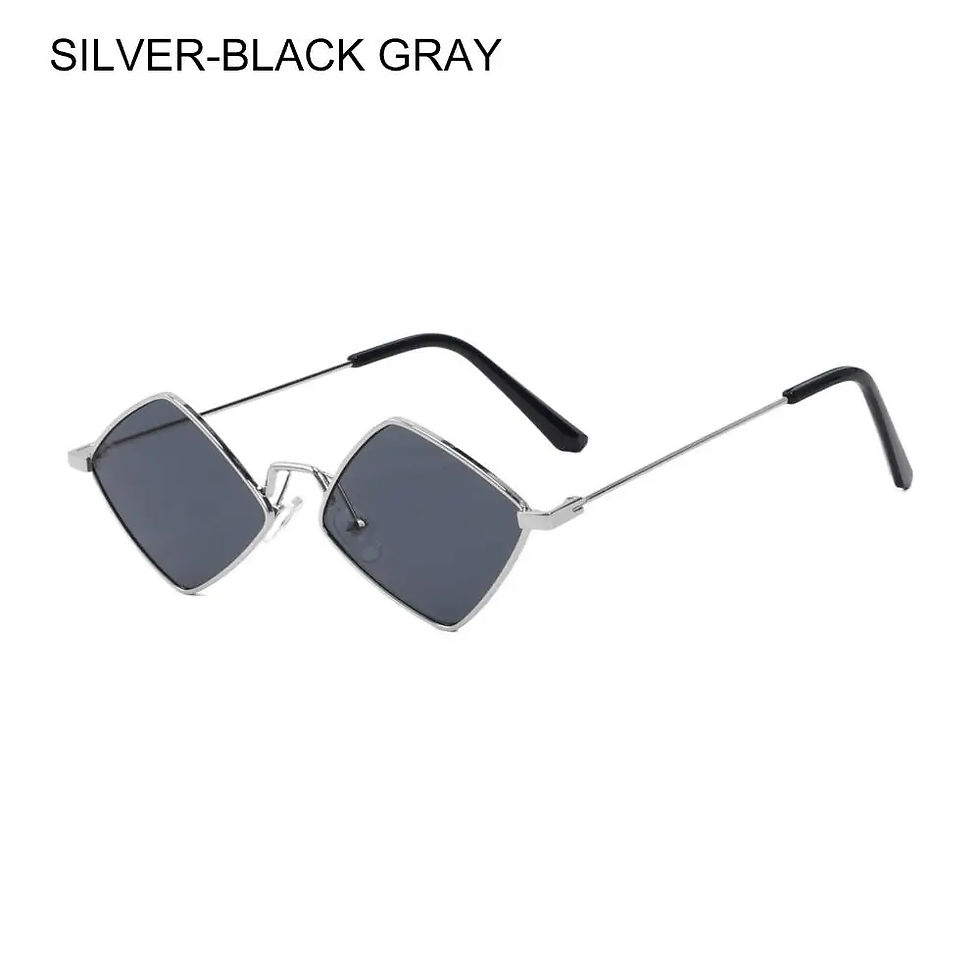 Thumbnail: New Brand Hipster Polygon Sunglasses Women Vintage Irregular Small Frame Rhombus