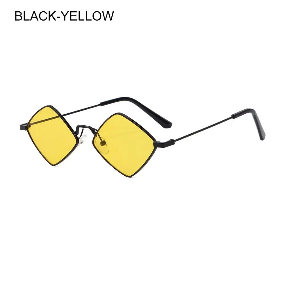 Thumbnail: New Brand Hipster Polygon Sunglasses Women Vintage Irregular Small Frame Rhombus