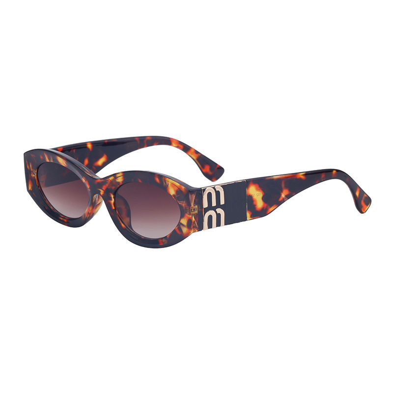 Thumbnail: FEISHIN Celebrity Original Brand Luxury Sunglasses Women Cat eye Vintage Small S
