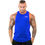 Thumbnail: Casual Printed Tank Tops Men Bodybuilding Sleeveless Shirt Cotton Gym Fitness Wo