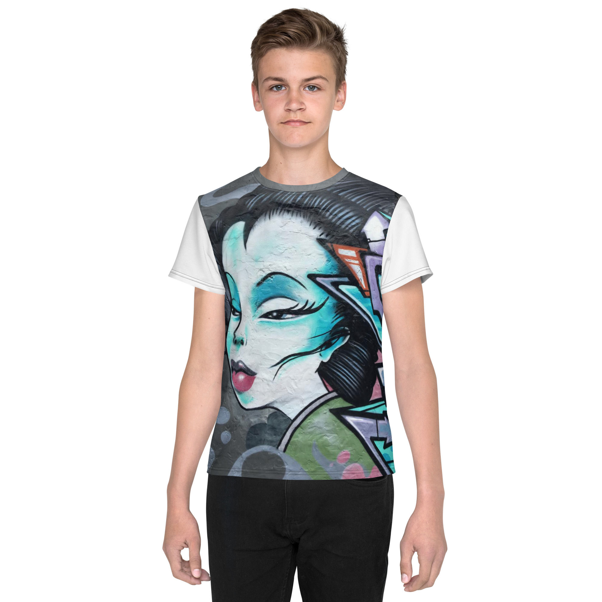 Youth crew neck t-shirt