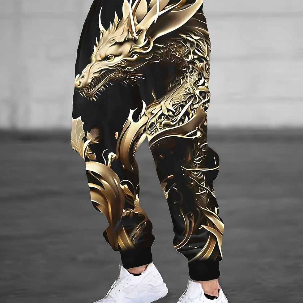 Stylish Comfort Fit Men's Casual Sports Fashion Pants - Soft Stretchy Fabric, Mu