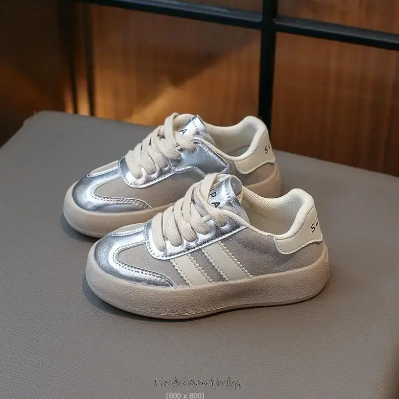 Thumbnail: Kids Sport Shoes Fashion Mesh Breathable Boys Casual Sneakers Spring Autumn Chil