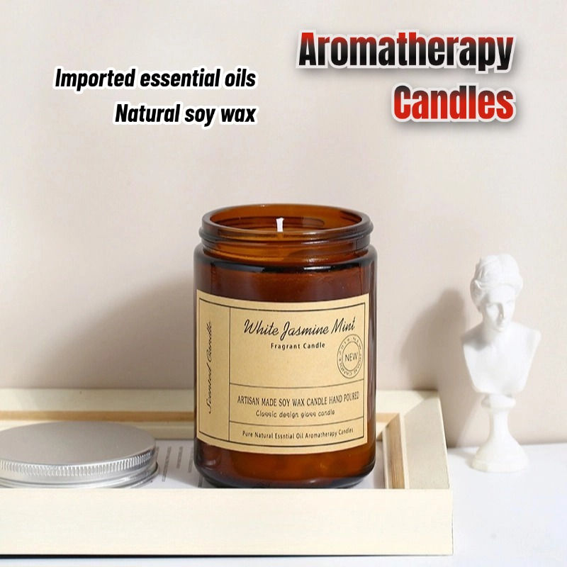 Aromatherapy Candle Cup DIY Handmade Scented Candle Soy Wax Mixed Gift Candle Ar