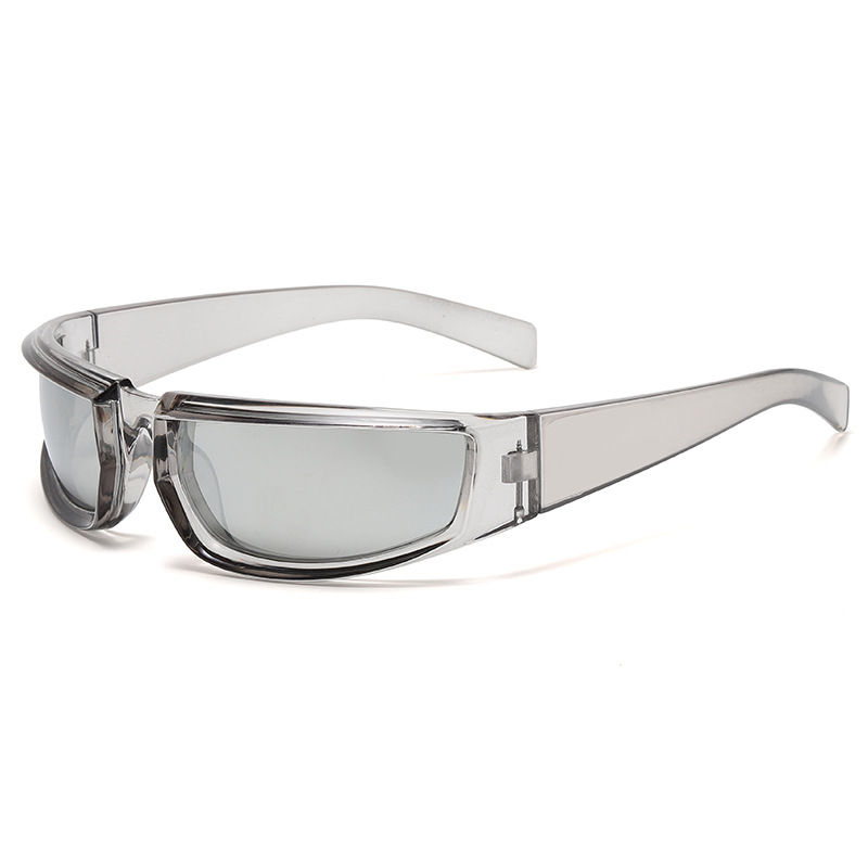 Thumbnail: Y2K Sports Punk Sunglasses Women Men 2022 Luxury Brand Designer Square Goggle Su