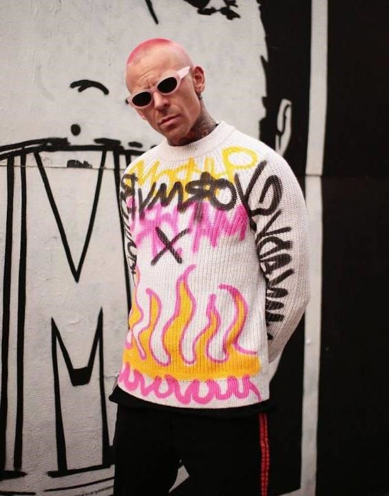 Thumbnail: Y2K Clothes Hip Hop Knitted Sweaters Men Women Harajuku Vintage Streetwear Coupl