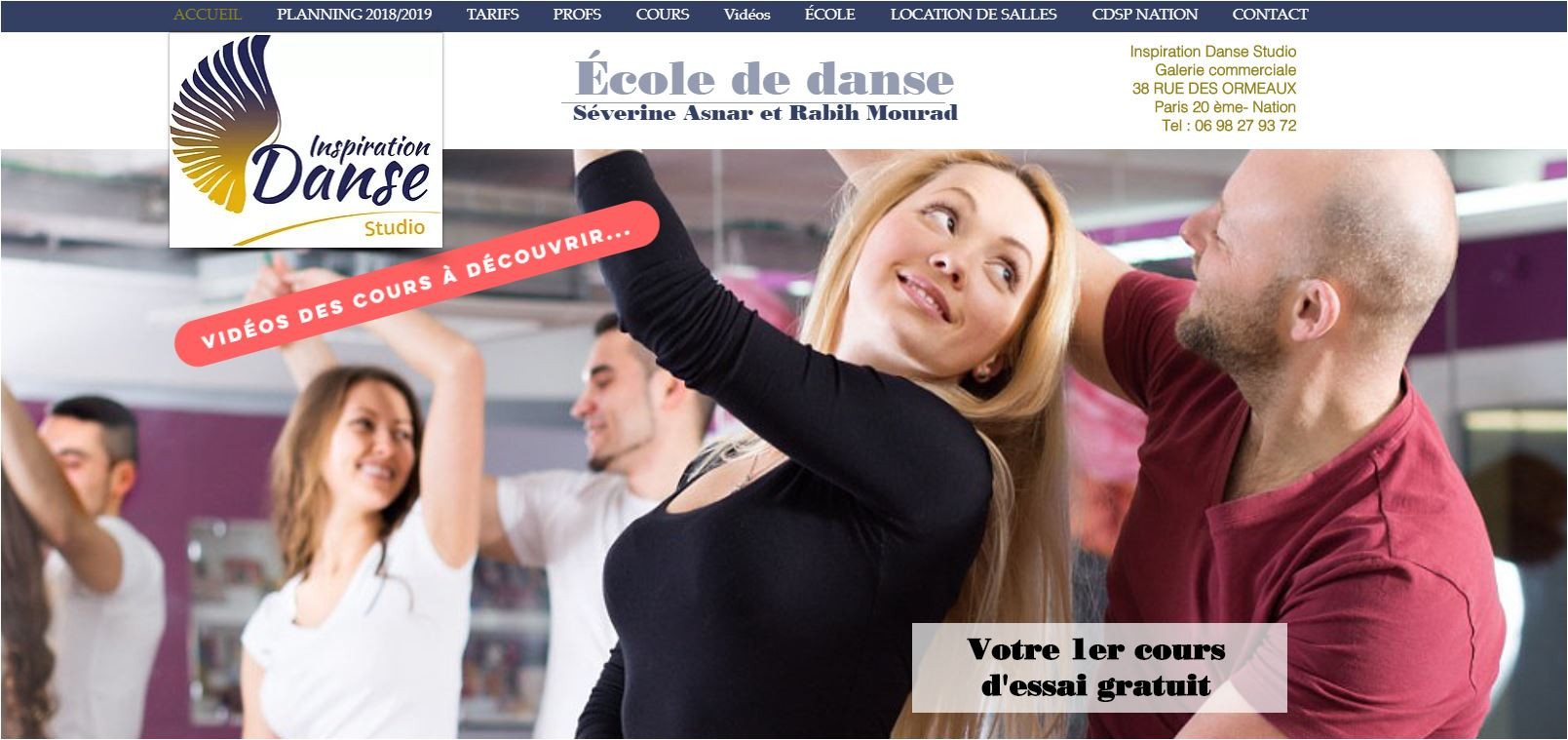 Inspiration Dance Studio — Paris