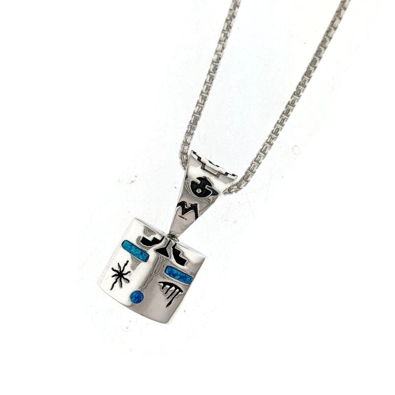 Thumbnail: 7. 16mm Medicine Mask Pendant  1/1