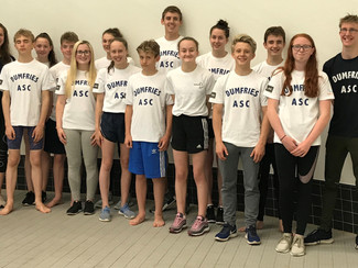 Scottish National Swimming Success for Dumfries ASC
