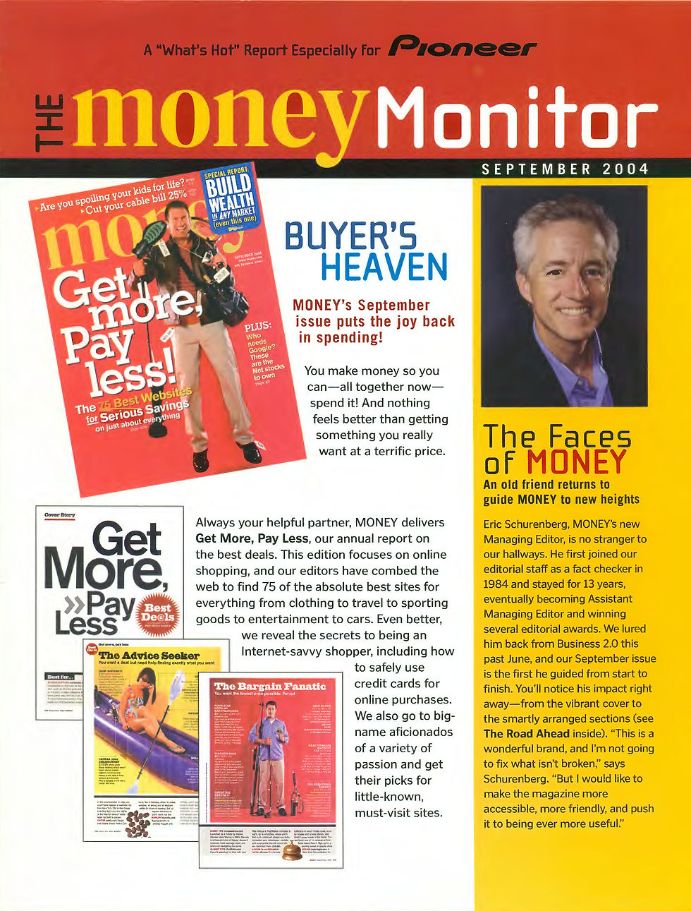 Money Magazine sales brochure