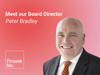 Proseek Bio welcomes Peter Bradley to its Board as Non-Executive Director