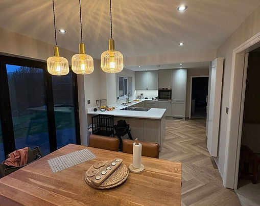 Open Plan Kitchen Completed Renovation Main Image