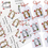 Thumbnail: brown and grey dogs wearing santa hats on a patterned gift wrap, with the text santa paws is coming