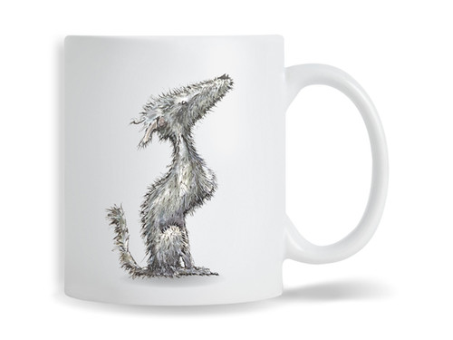 Lurcher Mug, Sitting Pretty The Quaint Quirky