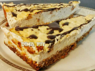 עוגת גבינה עם חלבון