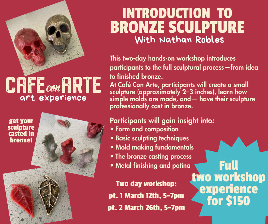 Clay and Wax to Bronze: A Community Sculpture Experience