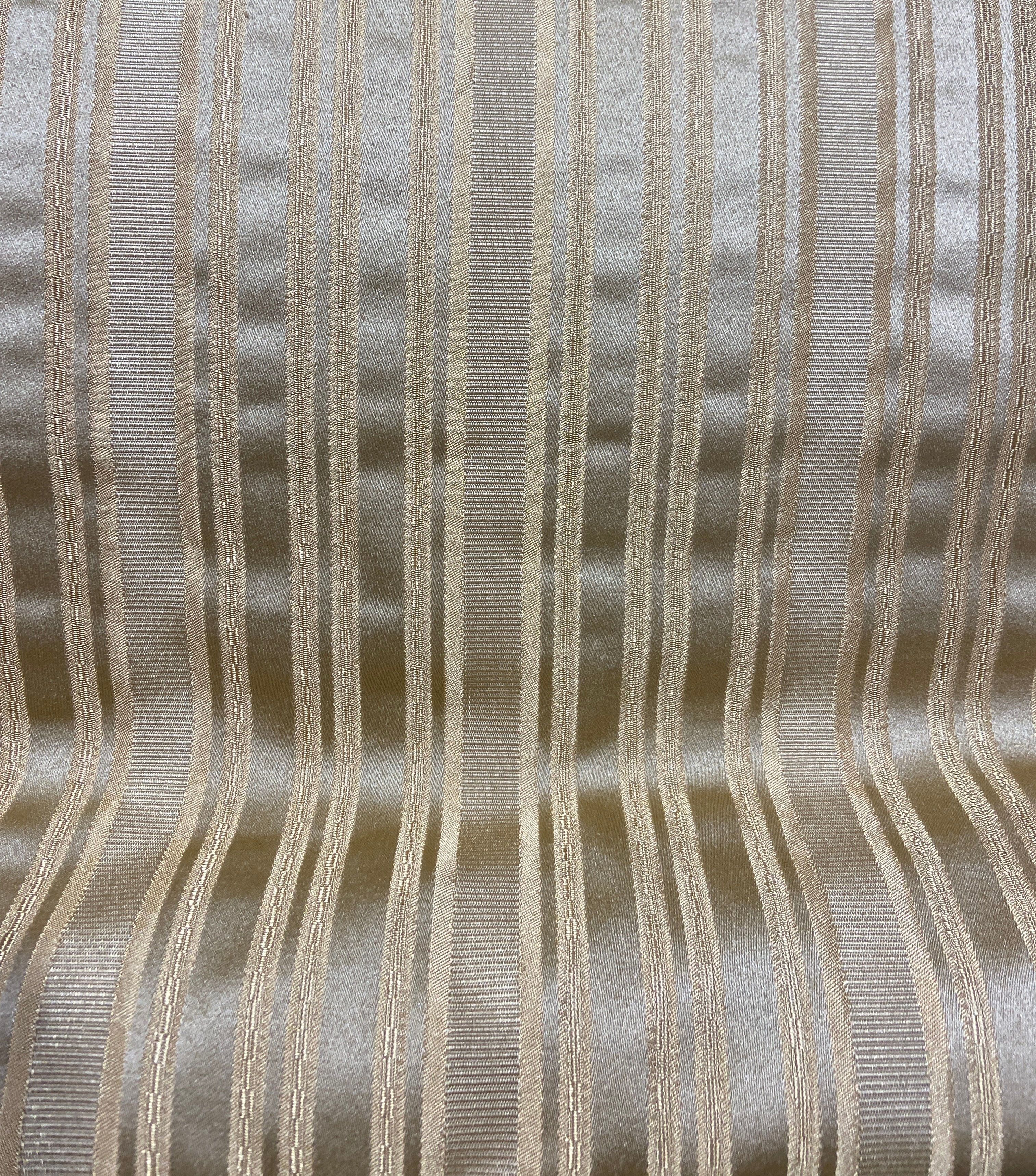 Gold Stripe Jacquard 