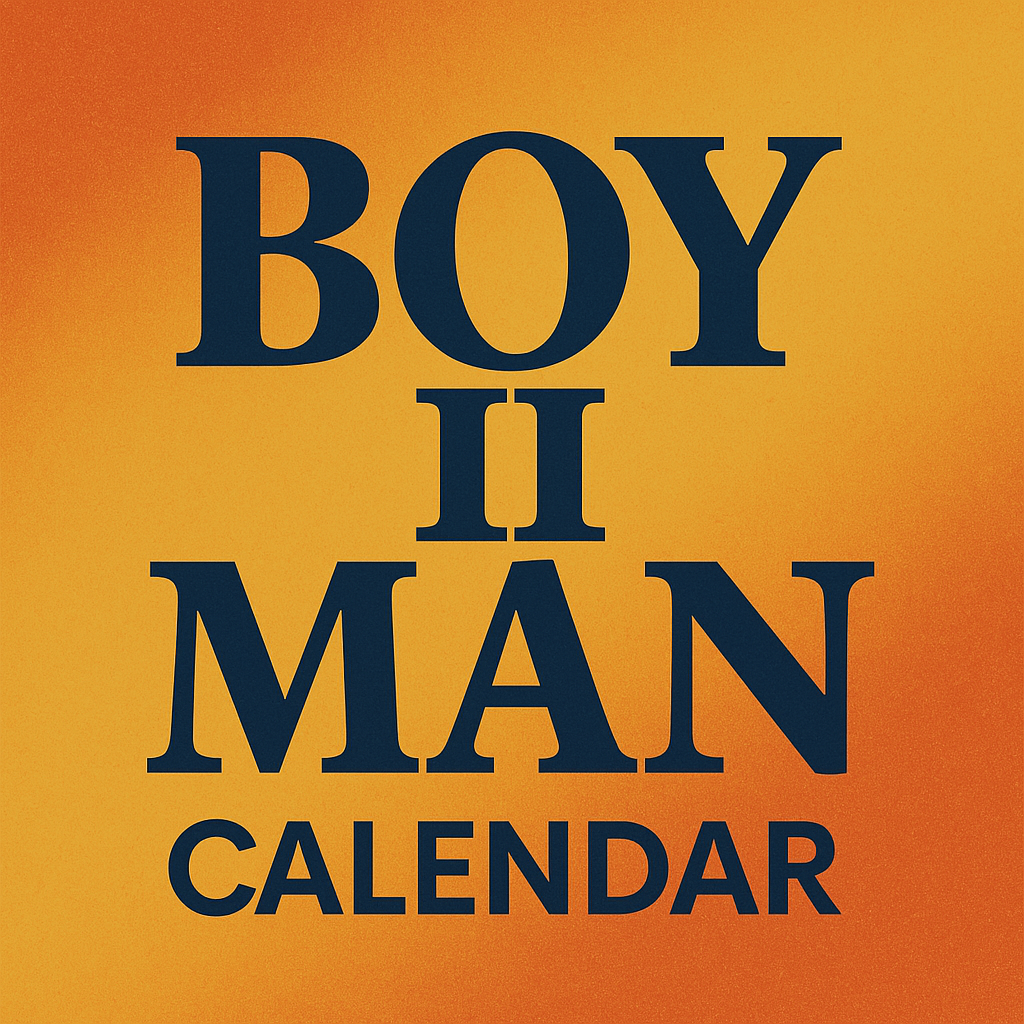 Boy II Man Affirmations Calendar