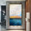 Thumbnail: Radiant Horizons Modern Abstract Oil Painting