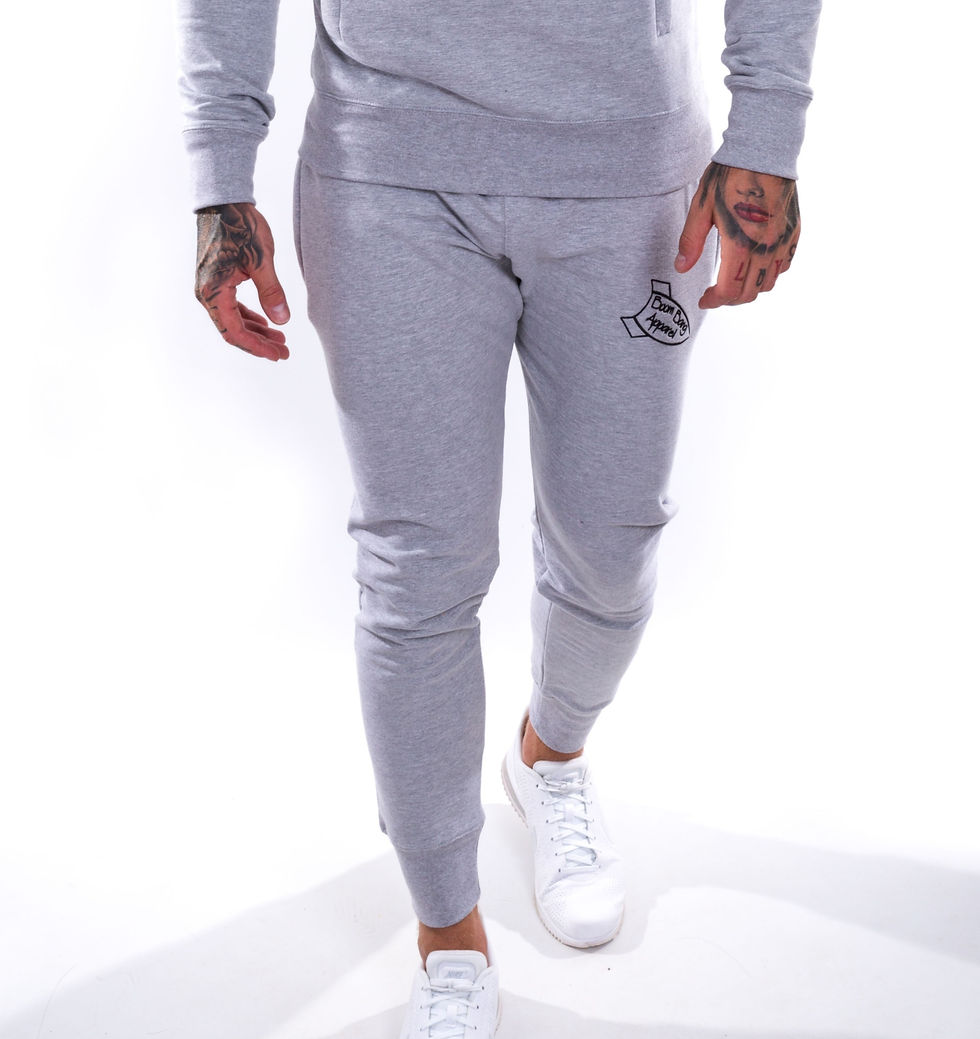 Thumbnail: Signature Tracksuit Bottoms (Grey)