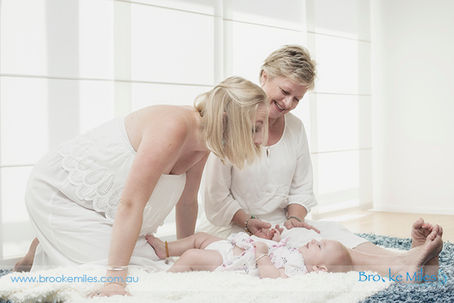 Three Generations for National Family Portrait Month