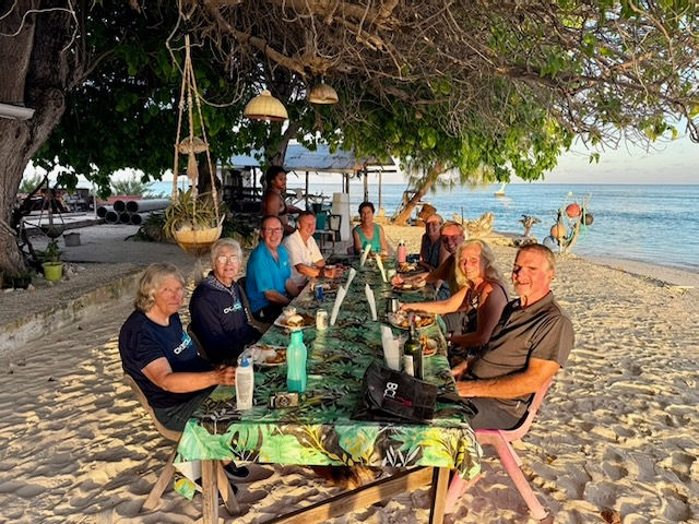 Dinner on the beach at Toau Atoll