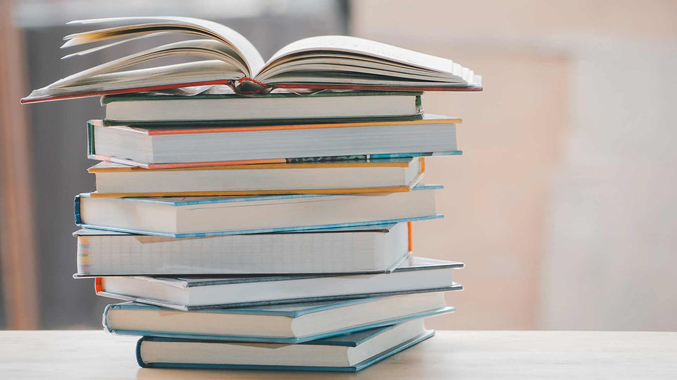 Stack of books photo