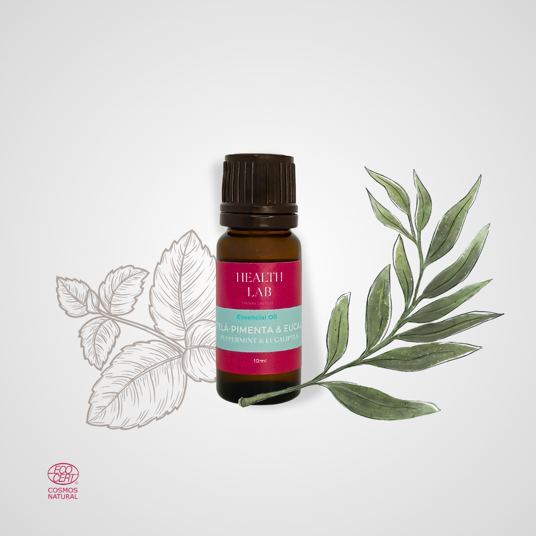 HORTELÃ-PIMENTA & EUCALIPTO (Óleo Essencial)