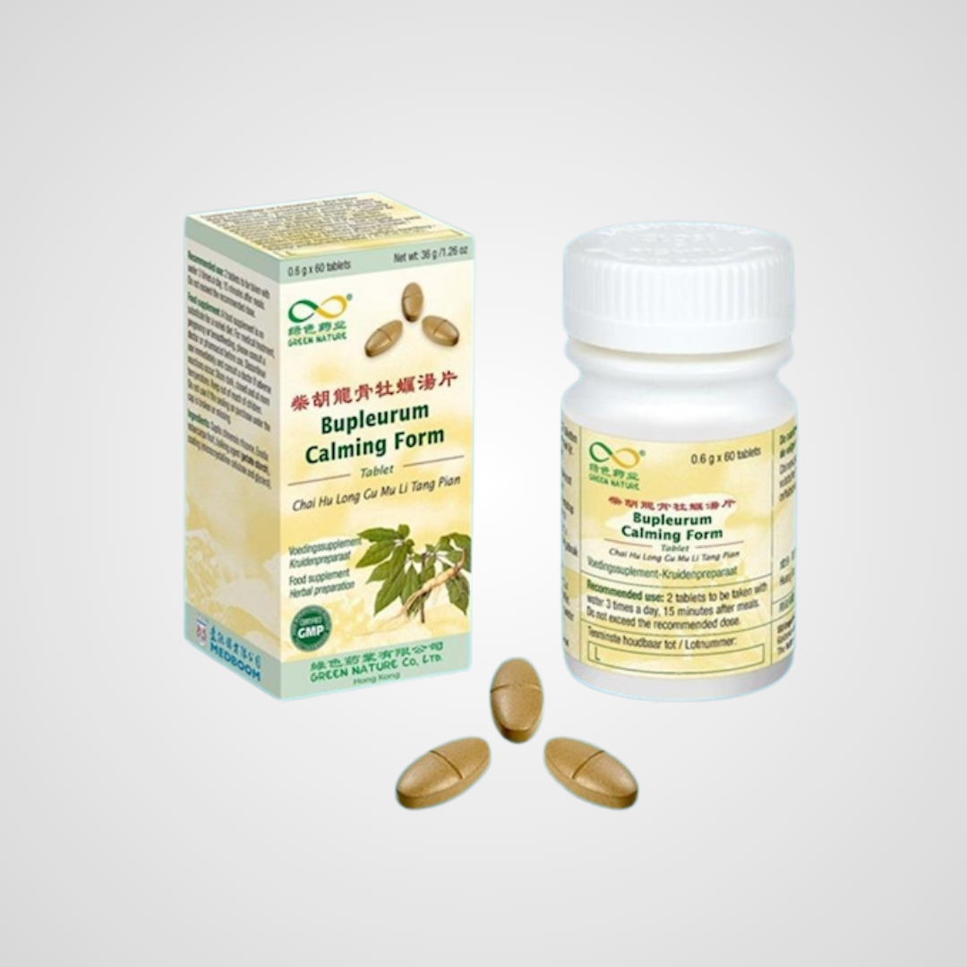 BUPLEURUM CALMING FORM (Chai Hu Long Gu Mu Li Tang Pian)