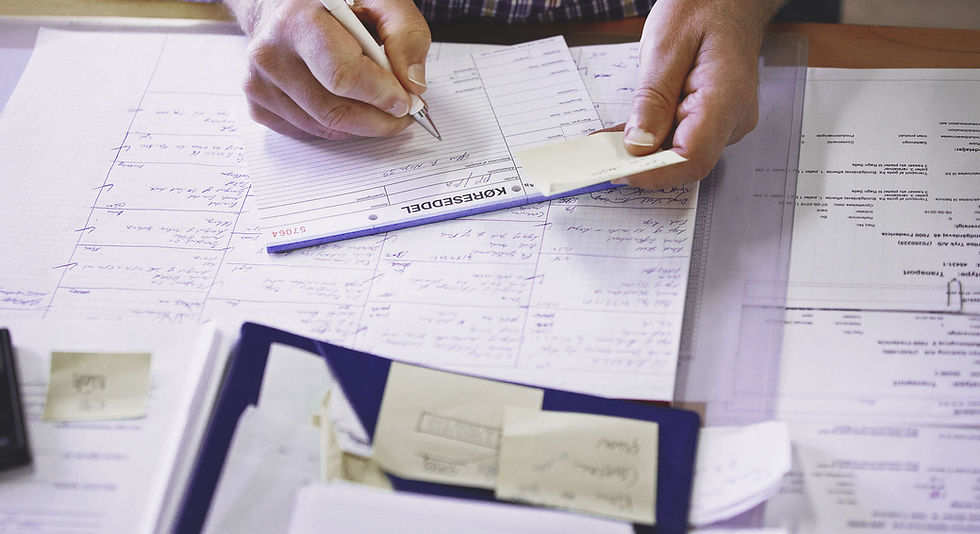 Hands Writing Notes