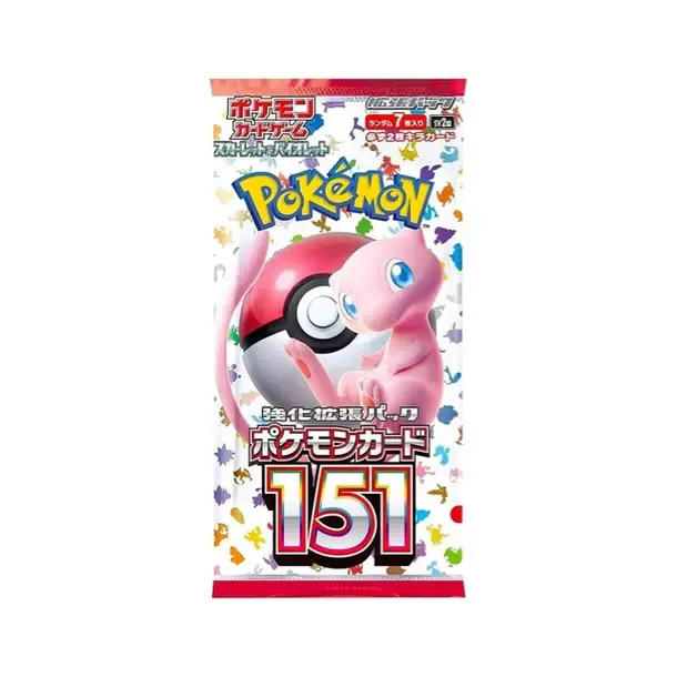 Japanese Pokemon Card 151 Booster Pack - SV2a