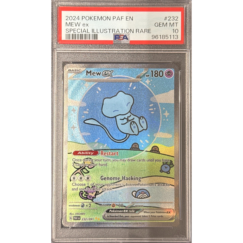 PSA 10 MEW EX/PALDEAN FATES 232